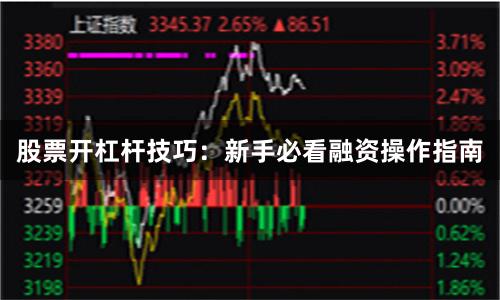 股票开杠杆技巧：新手必看融资操作指南